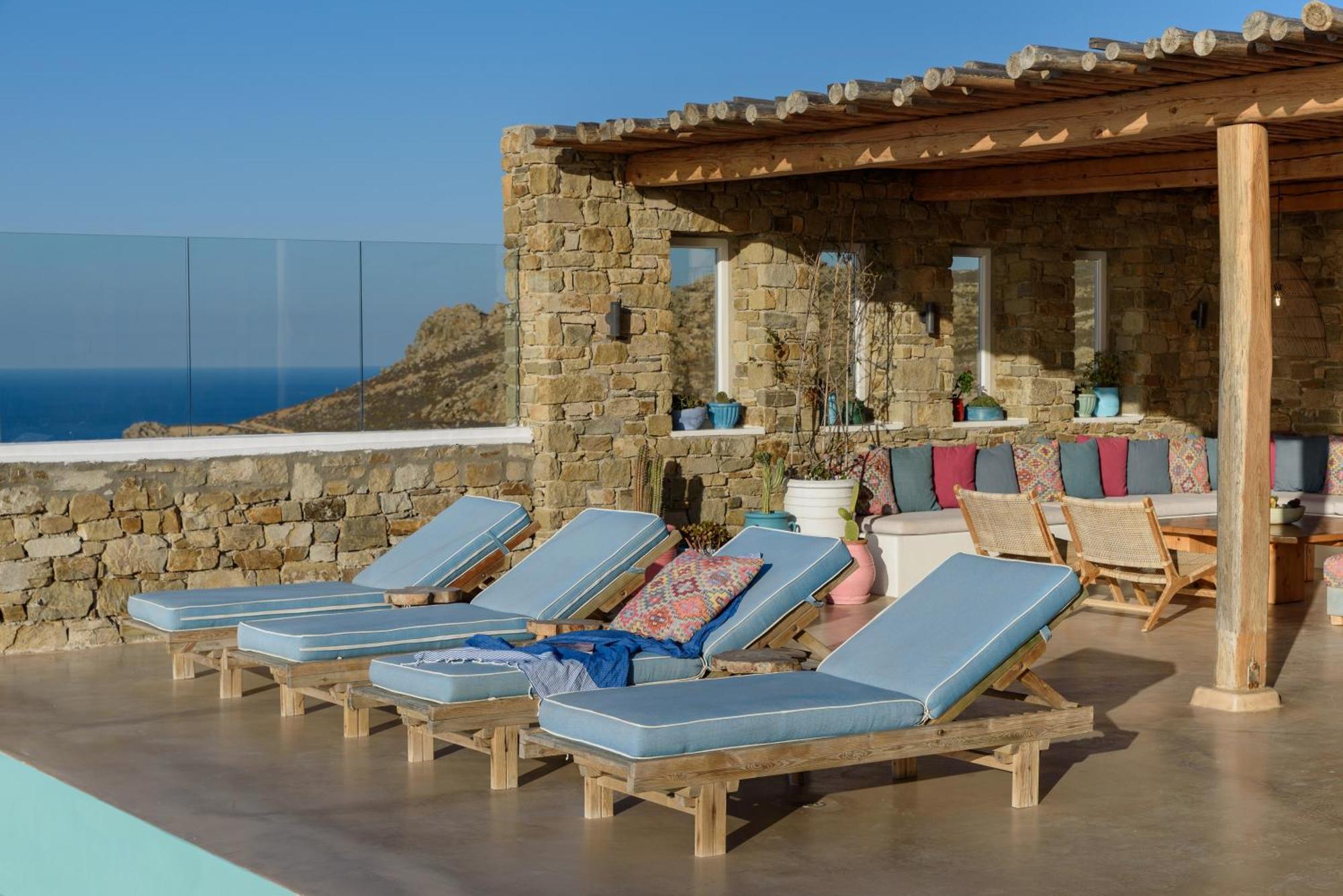 Villa Joy - Sunset Sea View Villa Mykonos Town Exterior photo