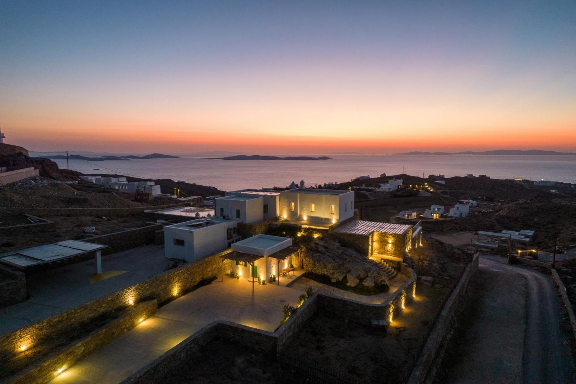Villa Joy - Sunset Sea View Villa Mykonos Town Exterior photo