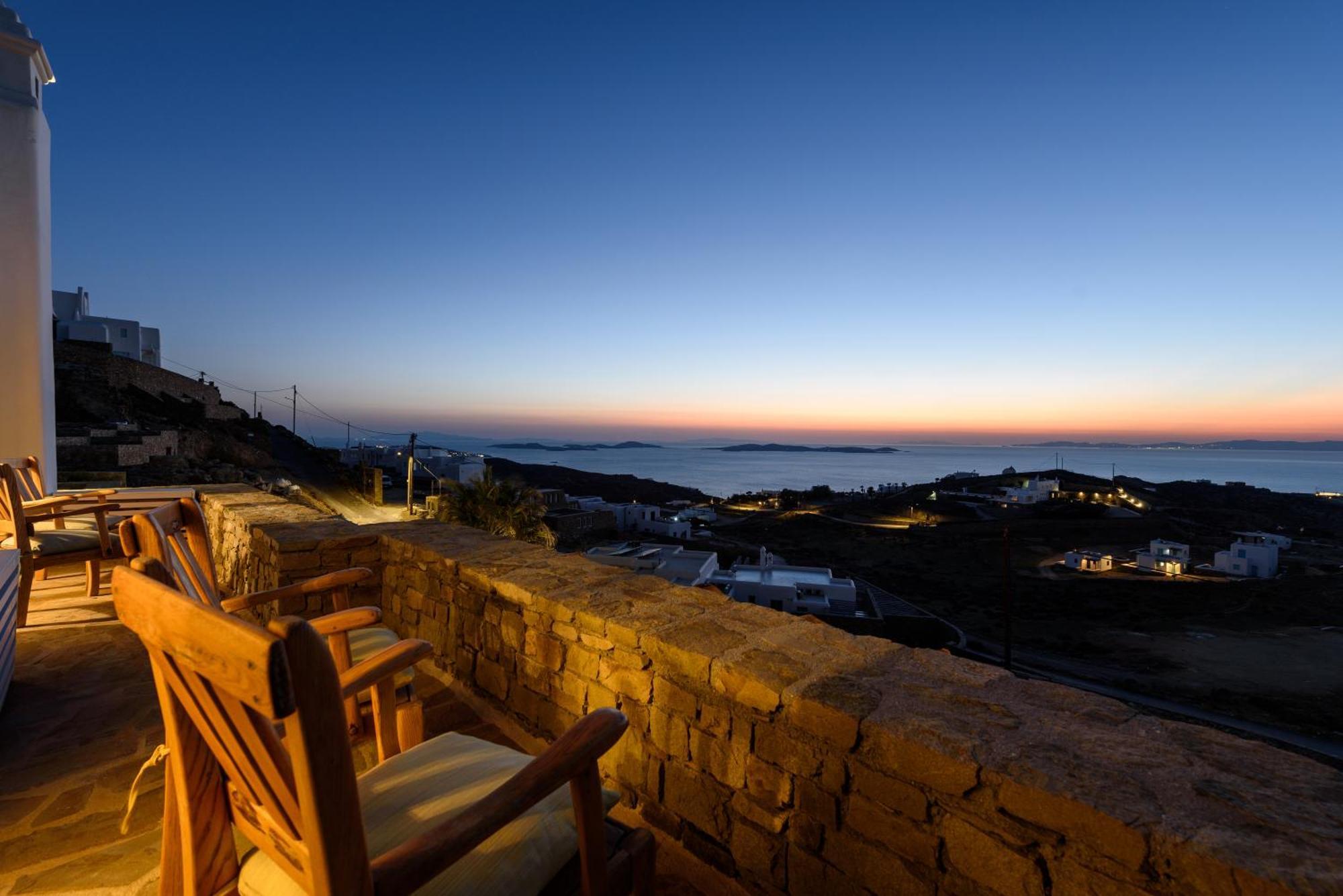 Villa Joy - Sunset Sea View Villa Mykonos Town Exterior photo